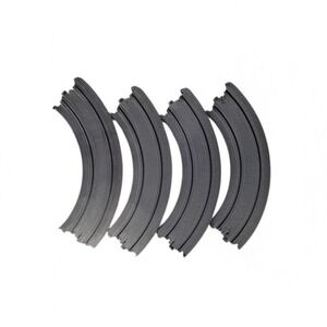 Aurora AFX Slot Car Track 9"‎ R Curve 1/4 Circle 503349 4 Pieces